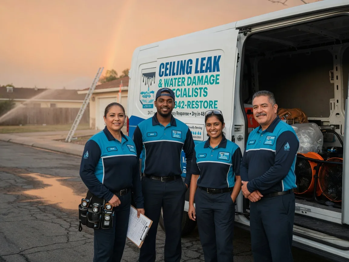 Ceiling Leak Cleanup company in Bruni, TX